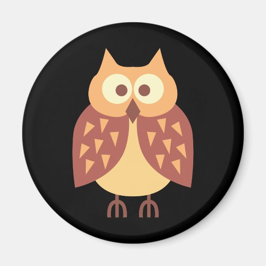 Niedliche Owls Magnet (Vorne)