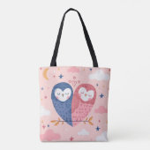 Niedliche Owls Tasche (Rückseite)