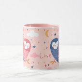 Niedliche Owls Tasse (Zentrum)
