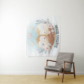 Niedliche Owls Wandteppich (Beispiel)