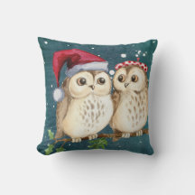 Niedliche Owls Weihnachtsbaum PIllow Holiday Dekor