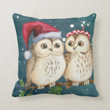 Niedliche Owls Weihnachtsbaum PIllow Holiday Dekor