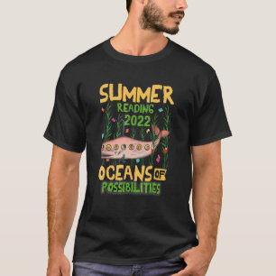 Niedliche Ozeane mit Möglichkeiten Sommerlesen 202 T-Shirt