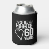 Niedliche Paare zum 60. Geburtstag Verheiratet 60  Dosenkühler (Kanne Vorderseite)