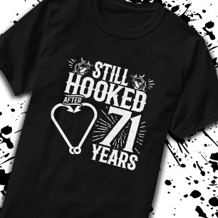 Niedliche Paare zum 71. Geburtstag Verheiratet 71 T-Shirt