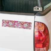Niedliche Paisley-Muster Autoaufkleber (Auf Lkw)