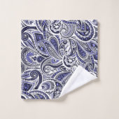Niedliche Paisley-Muster Badhandtuch Set (Waschlappen)