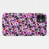Niedliche Paisley-Muster Case-Mate iPhone Hülle (Rückseite (Horizontal))