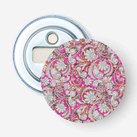 Niedliche Paisley-Muster Flaschenöffner (Vorderseite)