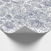 Niedliche Paisley-Muster Geschenkpapier (Ecke)