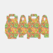 Niedliche Paisley-Muster Geschenkschachtel (Ungefaltet)