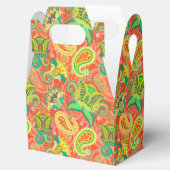 Niedliche Paisley-Muster Geschenkschachtel (Geöffnet)