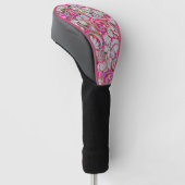 Niedliche Paisley-Muster Golf Headcover (angewinkelt)