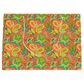Niedliche Paisley-Muster Große Geschenktüte (Vorderseite)