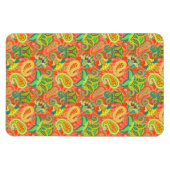 Niedliche Paisley-Muster Magnet (Horizontal)