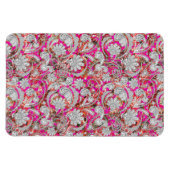 Niedliche Paisley-Muster Magnet (Horizontal)
