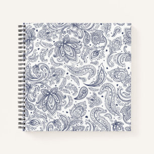 Niedliche Paisley-Muster Notizblock