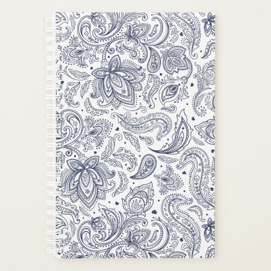 Niedliche Paisley-Muster Planer (Vorderseite)