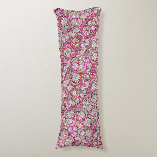 Niedliche Paisley-Muster Seitenschläferkissen (Vorderseite Vertikal)