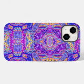 Niedliche Paisley-Tasse Case-Mate iPhone Hülle (Rückseite (Horizontal))