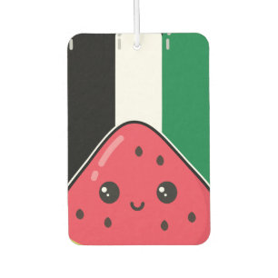 Niedliche Palästinafahne mit wassermelonfreiem Pal Autolufterfrischer