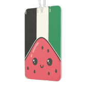 Niedliche Palästinafahne mit wassermelonfreiem Pal Autolufterfrischer (Links)