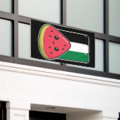 Niedliche Palästinafahne mit wassermelonfreiem Pal Banner (Äußeres Gebäude)