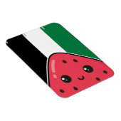 Niedliche Palästinafahne mit wassermelonfreiem Pal Magnet (Rechte Seite)
