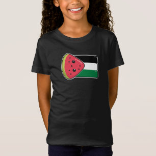 Niedliche Palästinafahne mit wassermelonfreiem Pal T-Shirt