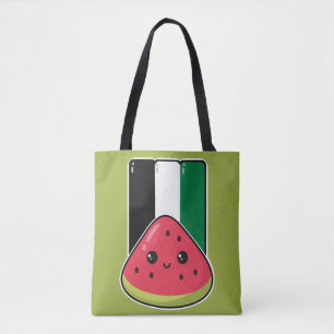 Niedliche Palästinafahne mit wassermelonfreiem Pal Tasche