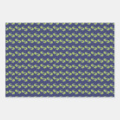 Niedliche Palm Beach Alligatoren Geschenkpapier Set (Vorderseite 2)