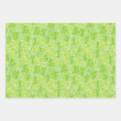 Niedliche Palm Beach Ananas und Zitronen Geschenkpapier Set (Vorderseite 2)