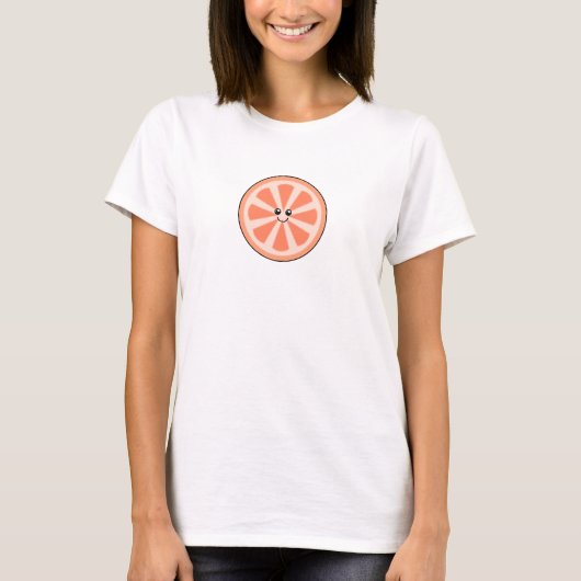 Niedliche Pampelmuse T-Shirt (Vorderseite)