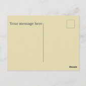 Niedliche Pancake-Liebhaber fügen Text hinzu Postkarte (Rückseite)