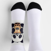 Niedliche Panda-Abbildung-Socken Socken (Oben)