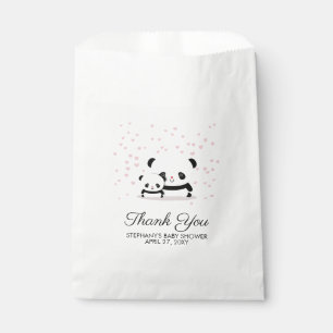 Niedliche Panda Baby Dusche Danke Bag Geschenktütchen