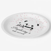 Niedliche Panda Baby Duschpapier Teller (Schrägansicht)