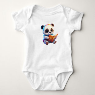 Niedliche Panda Baby Strampler
