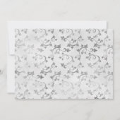 Niedliche Panda Bear Ballerina Baby Girl Dusche by Einladung (Rückseite)