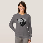 NIEDLICHE PANDA BEAR LADIES T - SHIRT (Vorne ganz)