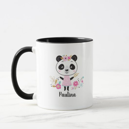 Niedliche Panda Bear Tasse (Links)