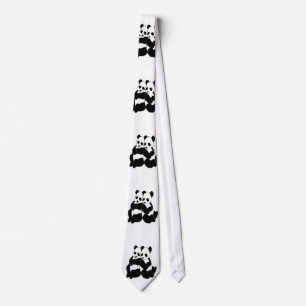Niedliche Panda Bears Krawatte