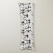 Niedliche Panda Bears Seitenschläferkissen (Vorderseite Vertikal)