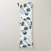 Niedliche Panda Bears Seitenschläferkissen (Vorderseite Vertikal)
