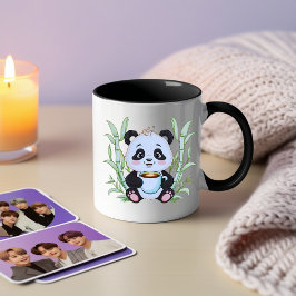 Niedliche Panda Coffee Tasse - Adorable Bamboo Art