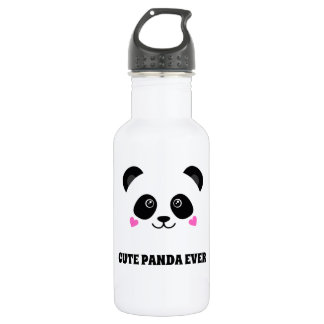 Niedliche Panda-Ess-Flasche Edelstahlflasche