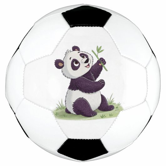 Niedliche Panda-Fußballbälle Fußball (Vorderseite)