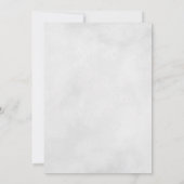 NIEDLICHE PANDA GIRL BABY SHOWING INVITATION EINLADUNG (Rückseite)