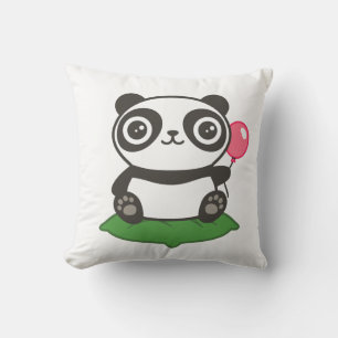 Niedliche Panda-Illustration Kissen