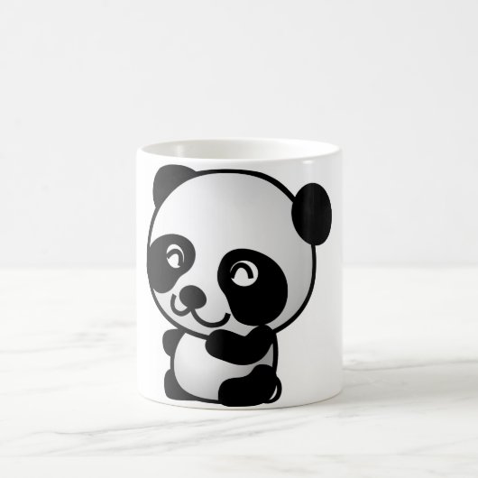 Niedliche Panda-Kaffee-Tasse Kaffeetasse (Mittel)